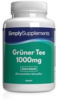 Simply Supplements GrÃ¼ner Tee Extrakt 1000mg - 120 Kapseln
