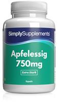 Simply Supplements Apfelessig 750mg - 180 Kapseln