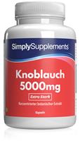 Simply Supplements Knoblauch 5000mg - 120 Kapseln