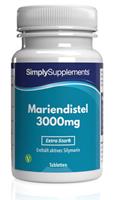 Simply Supplements Mariendistel 3000mg - 120 Tabletten