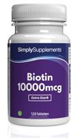 Simply Supplements Biotin 10.000Âµg - 120 Tabletten