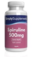 Simply Supplements Spirulina 500mg - 60 Kapseln