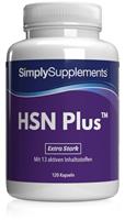 Simply Supplements Haar Haut NÃgel Plus (HSN) - 120 Kapseln