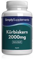 Simply Supplements KÃ¼rbiskernextrakt 2000mg - 180 Kapseln