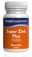 Simply Supplements Super Zink Plus - 60 Kapseln