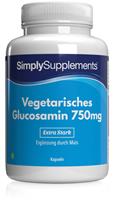 Simply Supplements Vegetarisches Glucosamin 750mg - 360 Kapseln