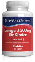 Simply Supplements Omega 3 fÃ¼r Kinder 500mg - 360 Kapseln