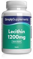 Simply Supplements Lecithin 1200mg - 240 Kapseln