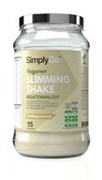 Simply Supplements Slimming Shake fÃ¼r Veganer - Mahlzeitenersatz - 600 g Pulver