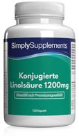 Simply Supplements Konjugierte Linolsäure 1200mg - 120 Kapseln