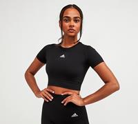 Adidas Womens Seamless AEROKNIT Crop T-Shirt