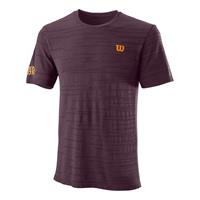 wilson Kaos Rapide Seamless T-Shirt Herren - Lila, Orange