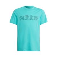 adidas Linear T-Shirt Jungen - Blau