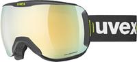 Uvex Downhill 2100 CV Race Skibrille Farbe: 2530 black mat, mirror gold/colorvision green S2))