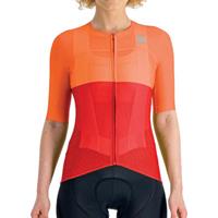 Sportful Women's Pro Cycling Jersey SS22 - Chili Red Pompelmo