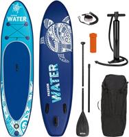 MAXXMEE Inflatable SUP-Board » Stand-Up Paddle-Board 2021«, (Spar-Set, 7 tlg., mit Paddel, Pumpe und Transportrucksack)