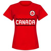 Retake Canada Dames Team T-Shirt - Rood