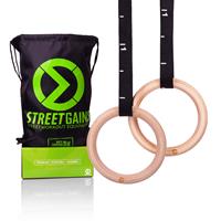 StreetGains Houten Turn Gym Ringen (32MM) | 
