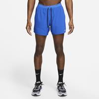 Nike Dri-FIT Stride Hardloopshorts met binnenbroek voor heren (13 cm) - Blauw
