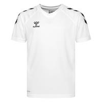 Hummel Voetbalshirt Core - Wit/Zwart Kinderen