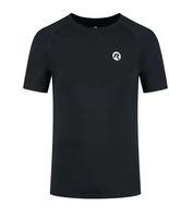 ROGELLI Sportshirt Essential Black Melange- Korte mouwen