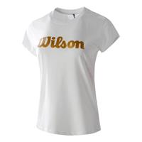 Wilson Script Tech T-shirt Damen Weiß - L