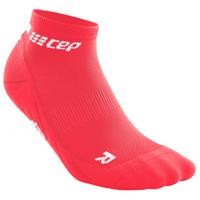 CEP Women's The Run Socks Low Cut - Hardloopsokken, rood