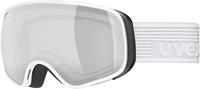 Uvex Scribble FM sphere Kinderskibrille Farbe: 1030 white, mirror silver clear S2))