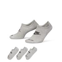 Nike Socken No-Show Everyday Plus Cush 3er-Pack - Grau/Schwarz