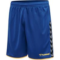 Hummel Shorts Authentic Poly - Blauw/Geel