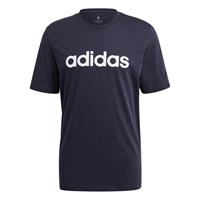 Adidas T-shirt Essentials Linear - Navy/Wit