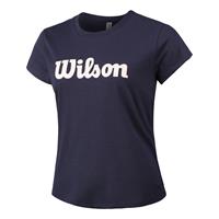 wilson Script Tech T-Shirt Damen - Blau