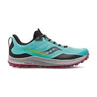 Saucony Peregrine 12 - Trailrunningschuhe - Damen Cool Mint / Acid 38