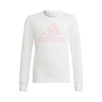 adidas Big Logo Sweatshirt Mädchen - Weiß, Pink