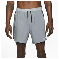 Nike Dri-Fit Stride 7'' Hybrid Running Shorts - Hardloopshort, grijs/bruin/wit
