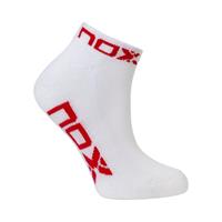 nox Sportsocken Damen - Weiß, Rot