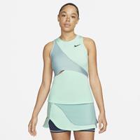 Nike Court Dri-FIT Slam Tennistanktop voor dames - Groen