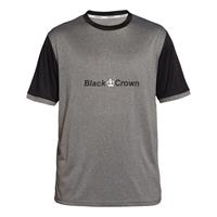 blackcrown Milan T-Shirt Herren - Grau, Schwarz