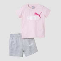Puma Minicats Tee&Shorts set Pink