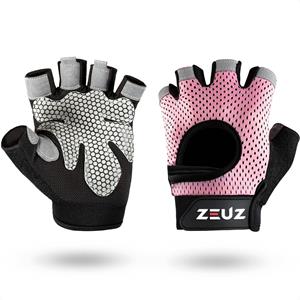 ZEUZ Sport & Fitness Handschoenen Dames - Krachttraining Artikelen - Gym & Crossfit Training - Gloves Voor Meer Grip