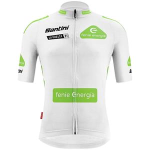 Santini La Vuelta Jungprofi 2021 Kurzarmtrikot, für Herren, 