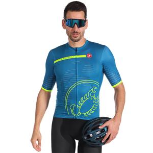 Castelli Shirt met korte mouwen Scorpione fietsshirt met korte mouwen, voor here