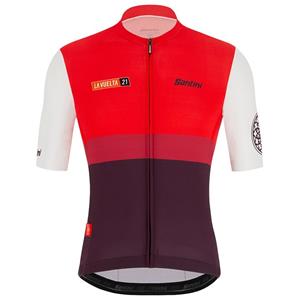Santini LA VUELTA Shirt met korte mouwen Burgos 2021 fietsshirt met korte mouwen, voor h