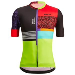 Santini Shirt met korte mouwen Paris-Roubaix Forgers des Heroes 2022 fietsshirt