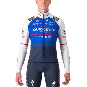 Castelli QUICK-STEP ALPHA VINYL Shirt met lange mouwen 2022 fietsshirt met lange mouwen,