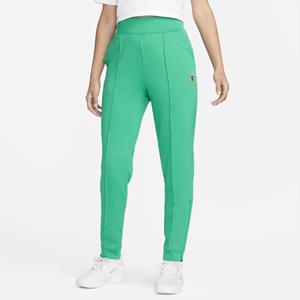 Nike Court Dri-FIT Knit tennisbroek voor dames - Groen