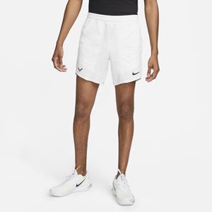 Nike Court Dri-FIT ADV Rafa Tennisshorts voor heren (18 cm) - Wit
