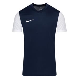 Nike Voetbalshirt Tiempo Premier II - Navy/Wit