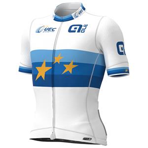 Alé GROUPAMA-FDJ Shirt met korte mouwen PR-S UCE Europese kampioen 2022 fietsshirt m