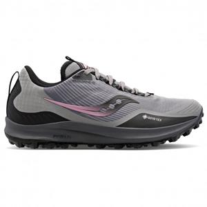 Saucony Women's Peregrine 12 GTX - Trailrunningschoenen, zwart/grijs